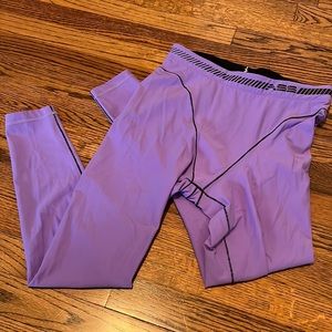 Purple Adam Selman Sport French Cut Legging